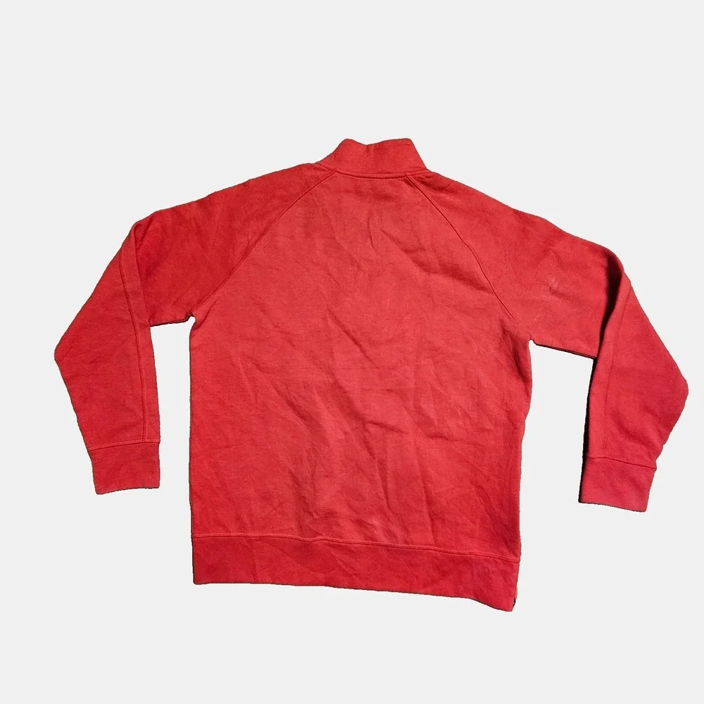 Apple Store Mens Quarter Zip‎ Employee Uniform Pullover Sweatshirt Jacket M Logo